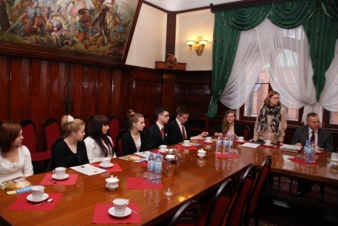Spotkanie Prezydenta z Legnicką Radą Młodzieży 2